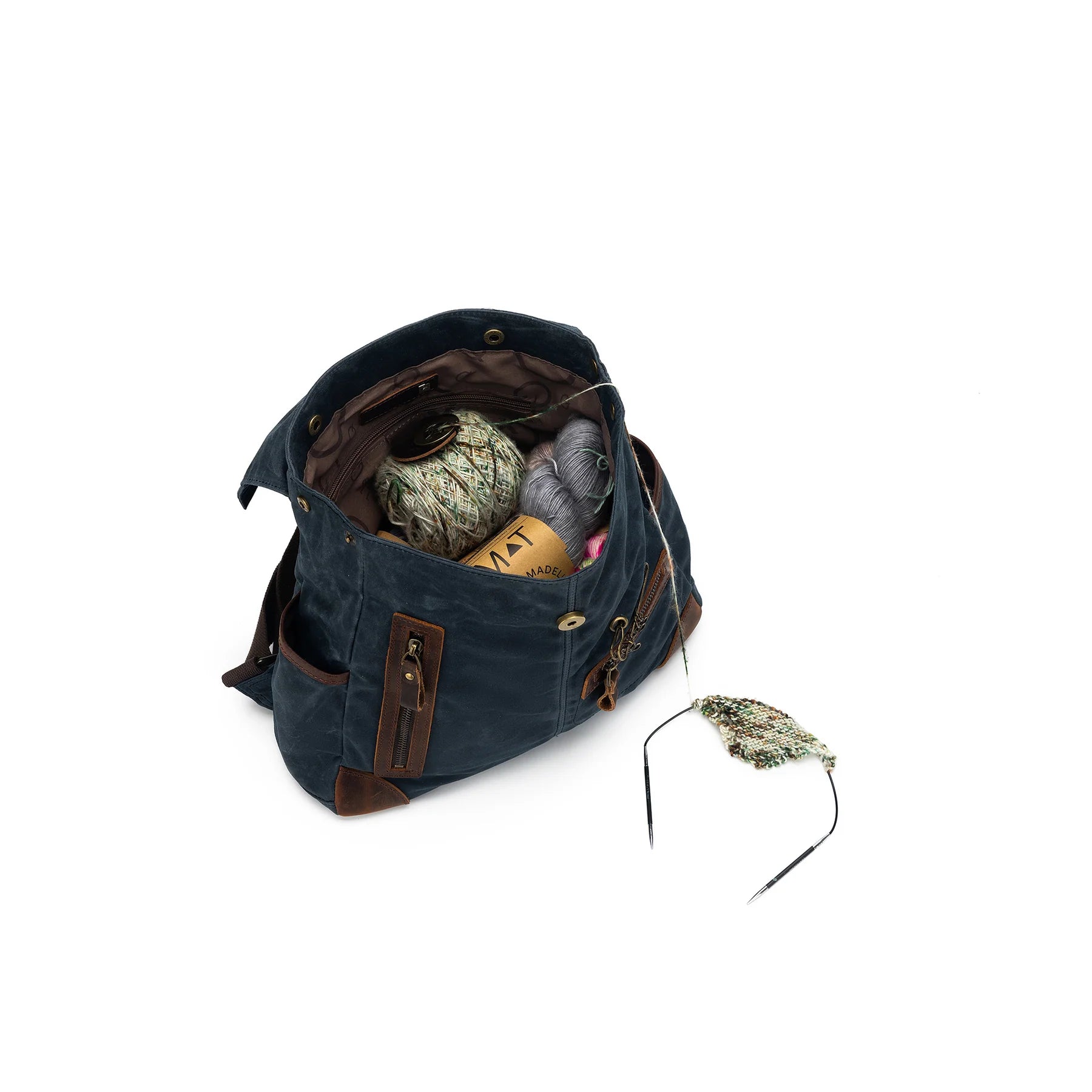Midi Backpack-Olive