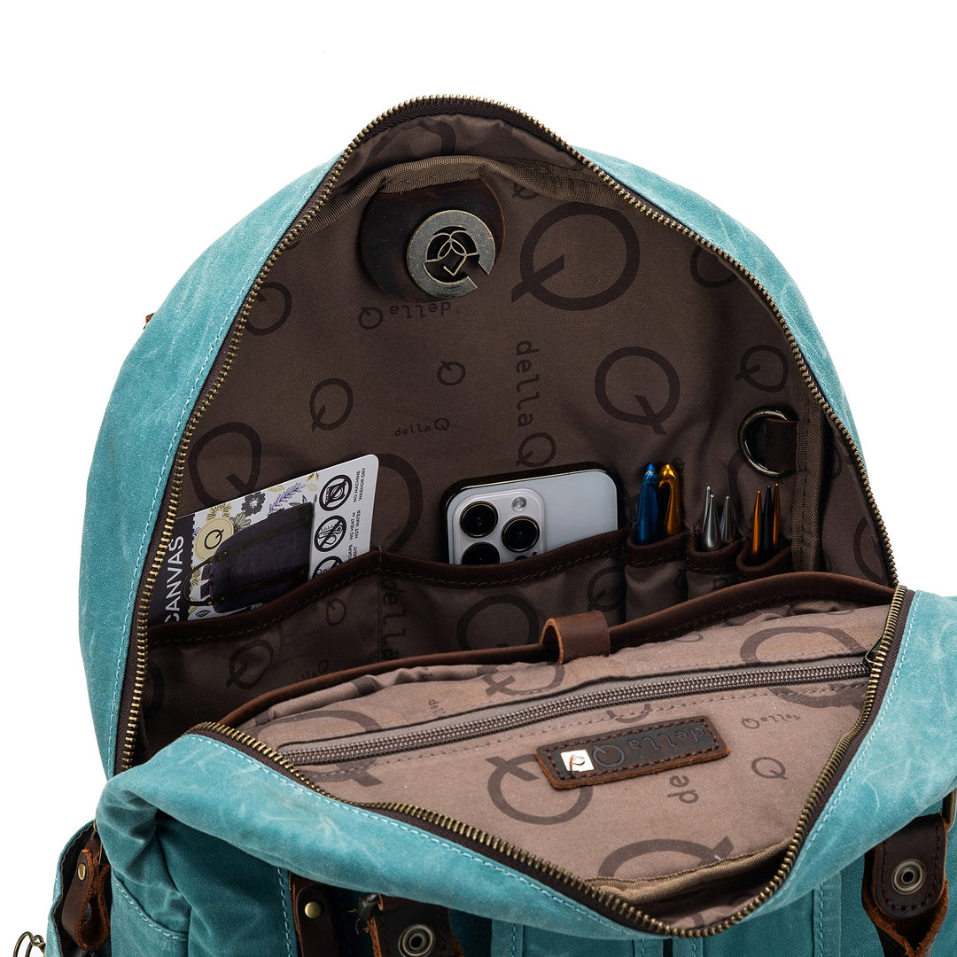 Maker's Backpack-Teal