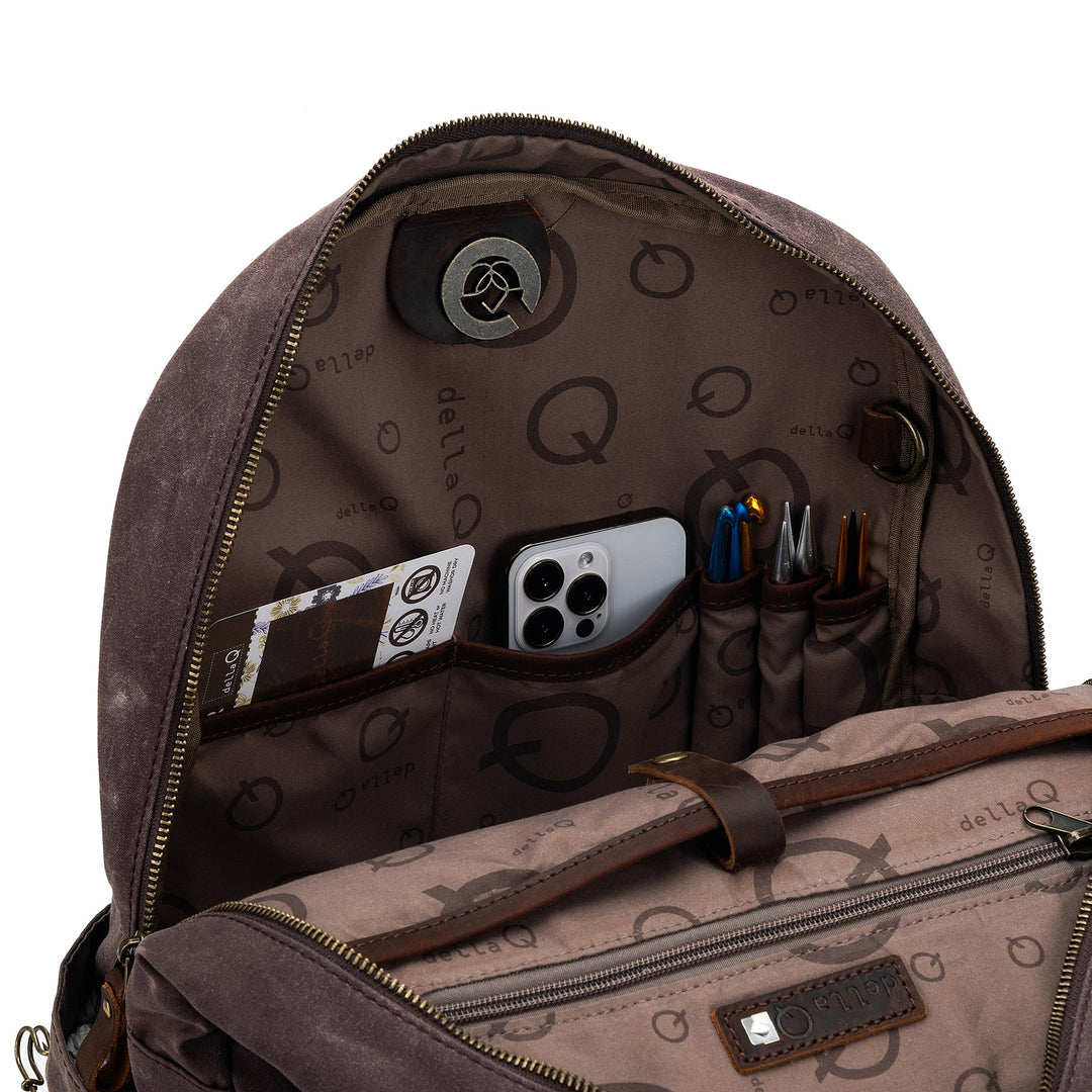 Maker's Backpack-Cocoa