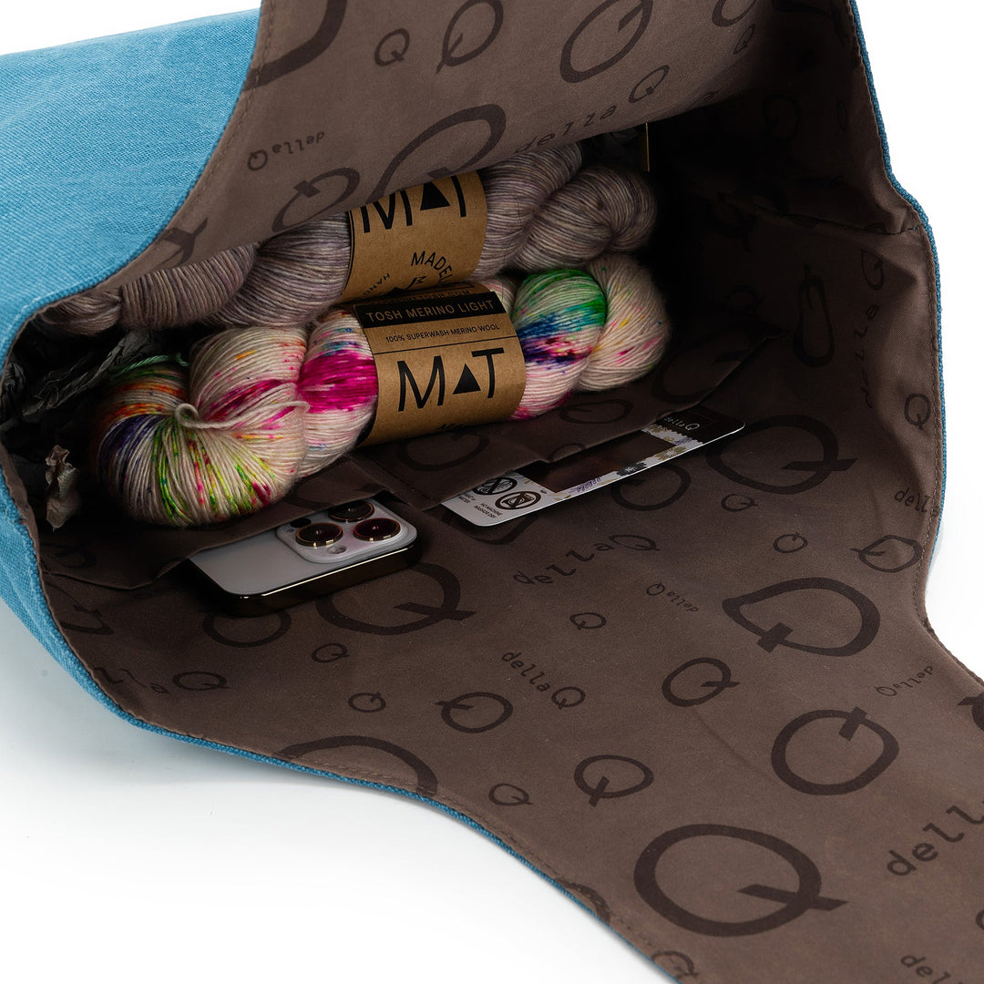 Nora Bucket Bag-Teal