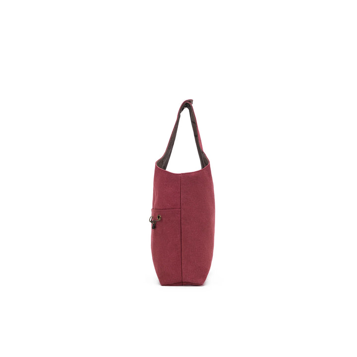 Nora Bucket Bag-Maroon