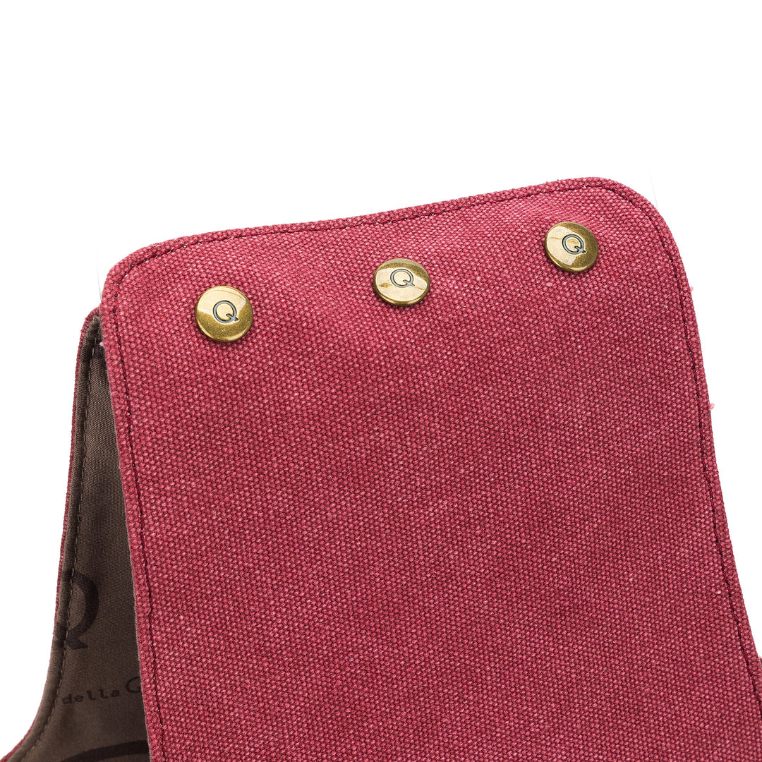 Nora Bucket Bag-Maroon
