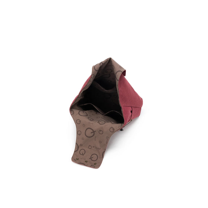 Nora Bucket Bag-Maroon