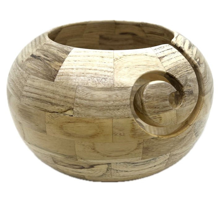 Handmade Wooden Yarn Bowl