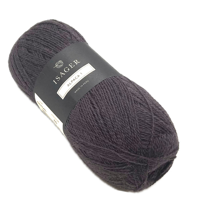 A cool dark purple, almost the color of raisins. 
