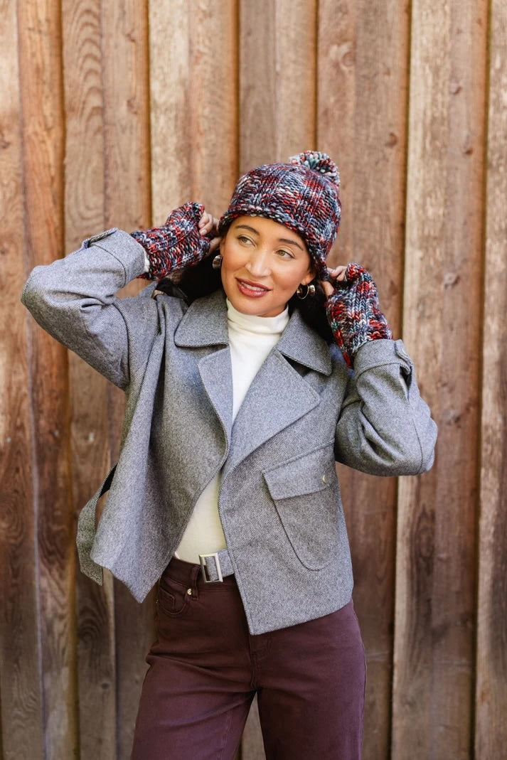 Madelinetosh Winter Moon Hat & Mitts Bundle