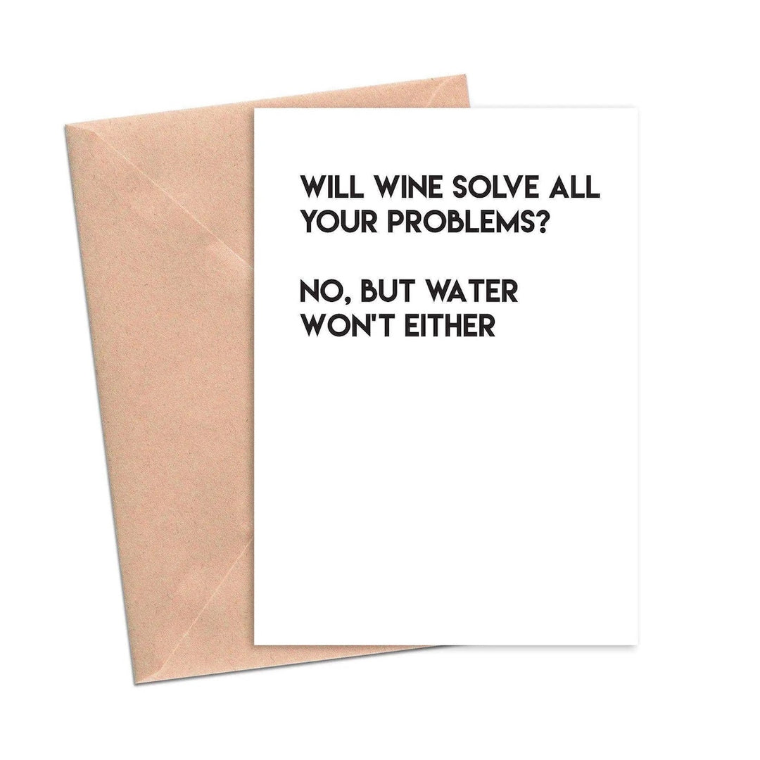 Wine Solves Problems