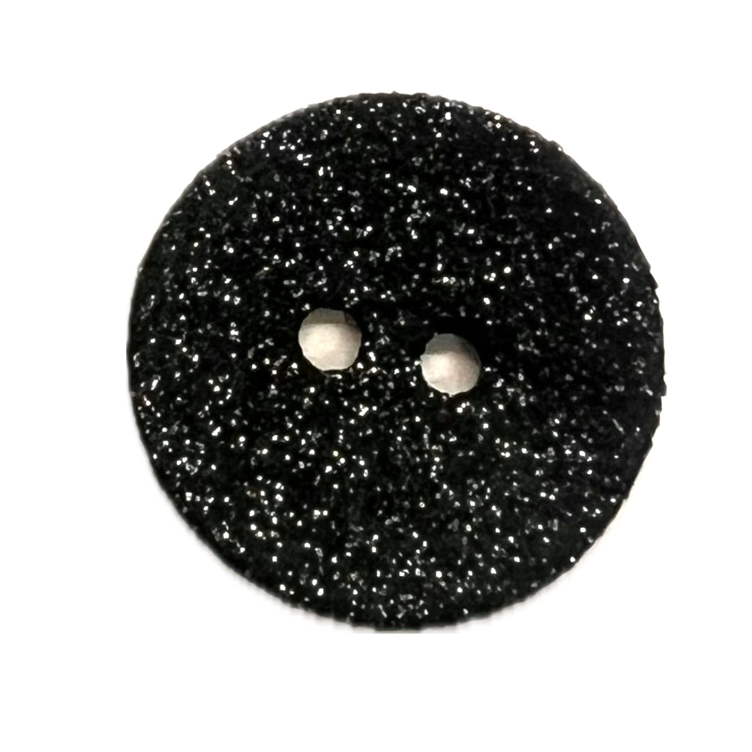 2 hole shell button with glitter