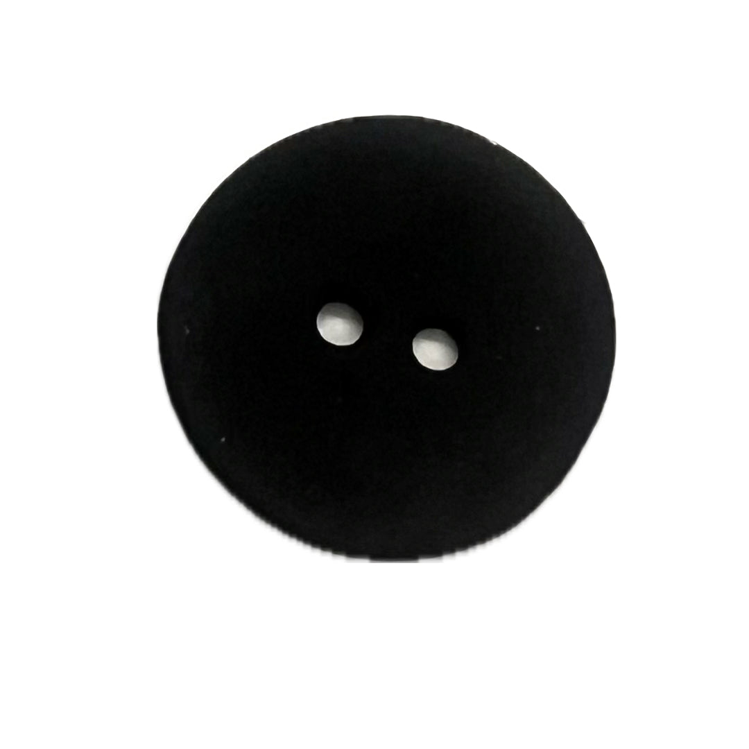 black button 2 holes