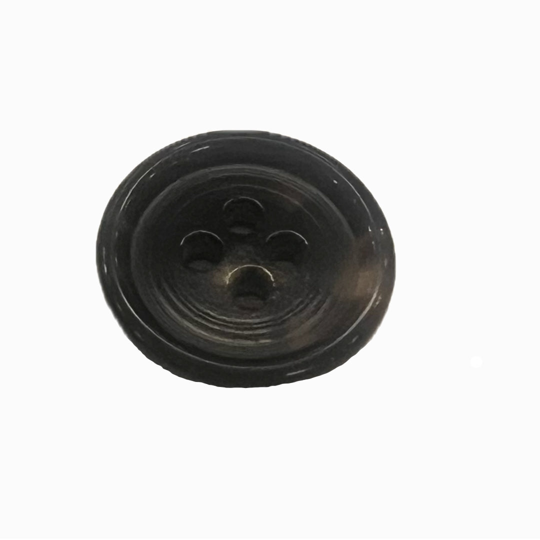 button made of horn.