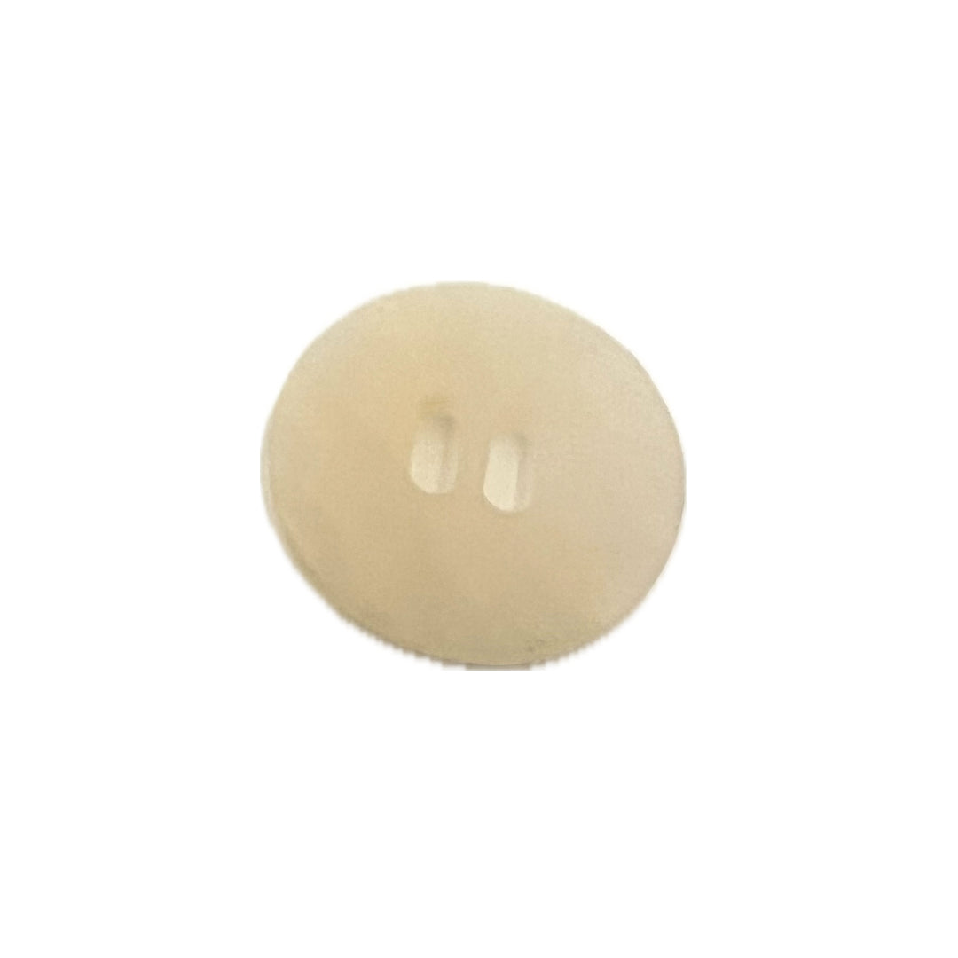 Circle button with 2 holes.
