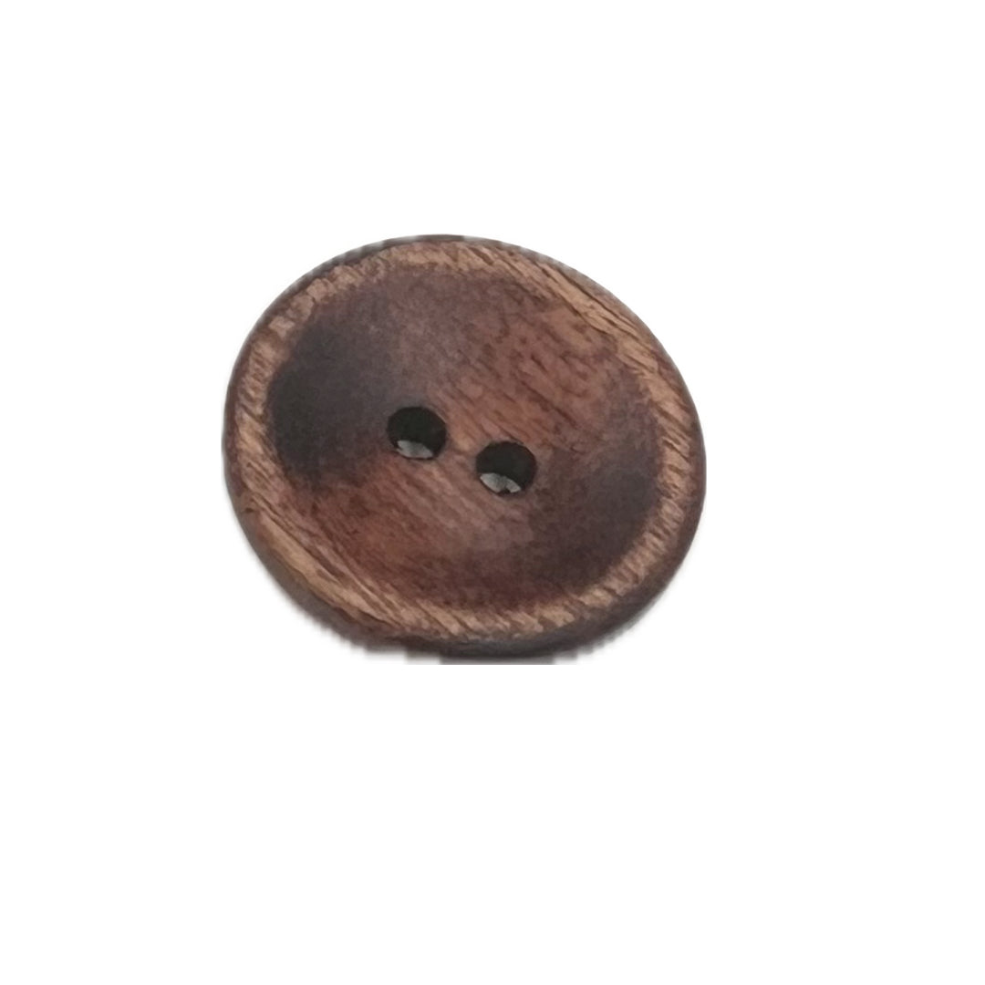 Round button with 2 holes.
