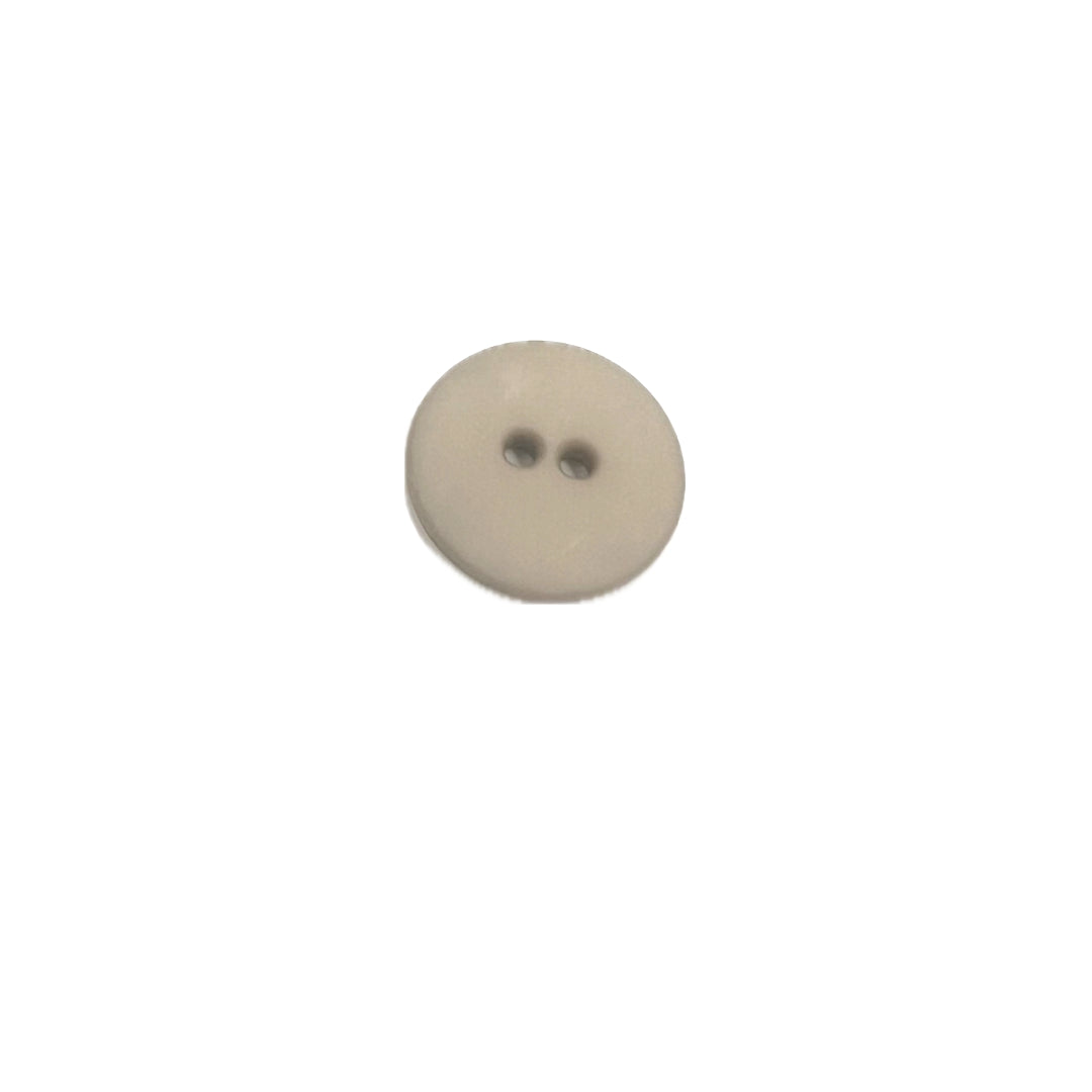 Round button with 2 holes.