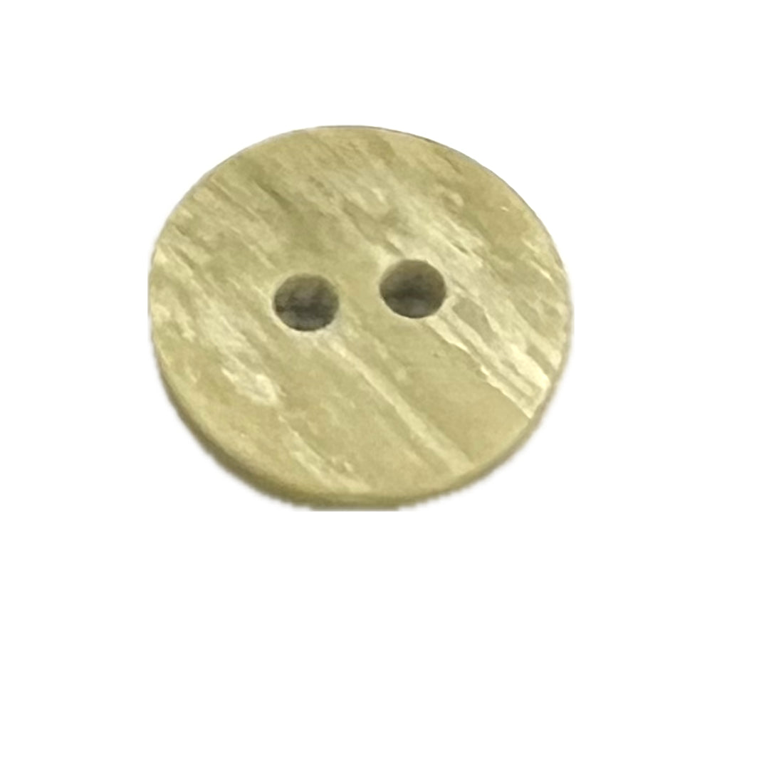 green iridescent button