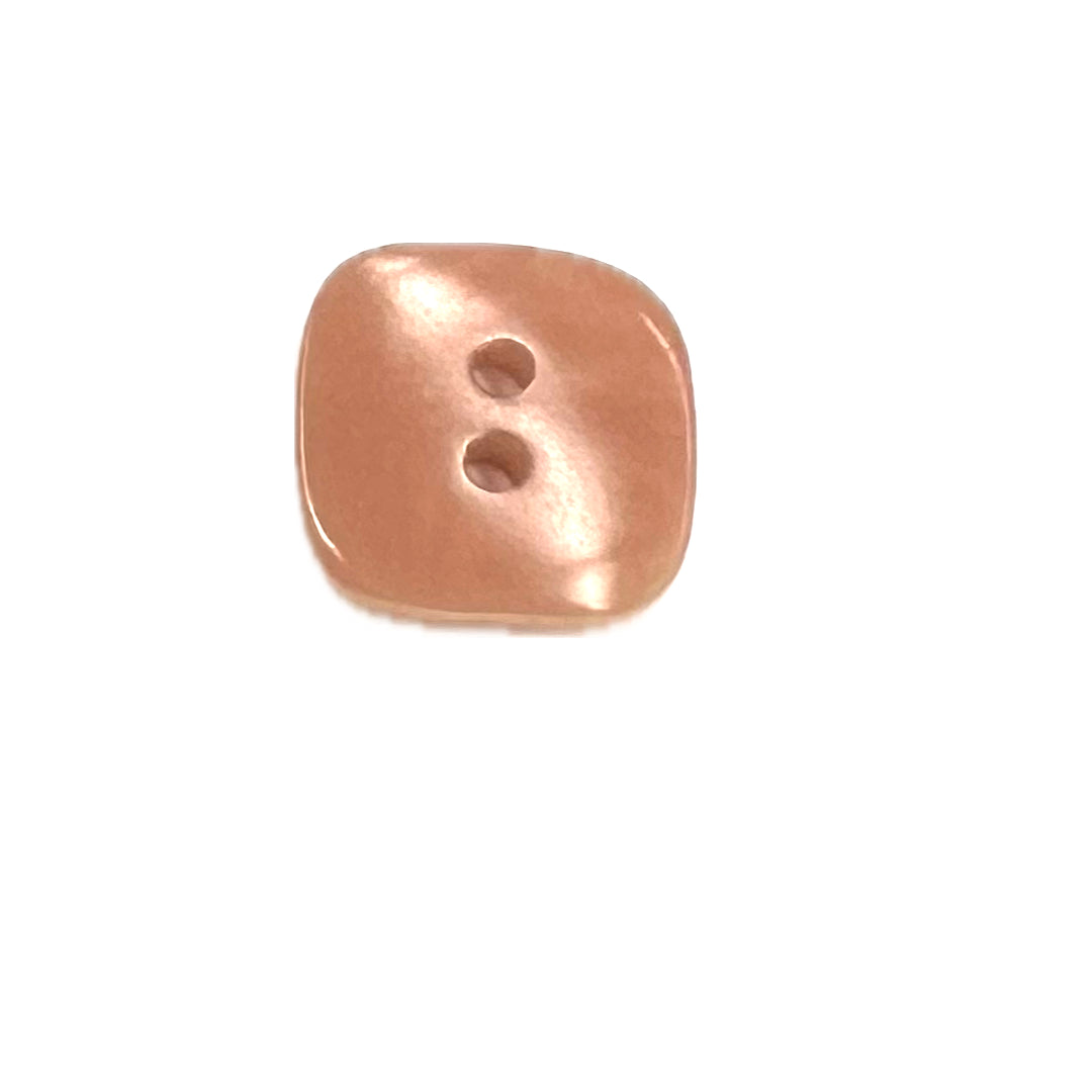 Square button with 2 holes.