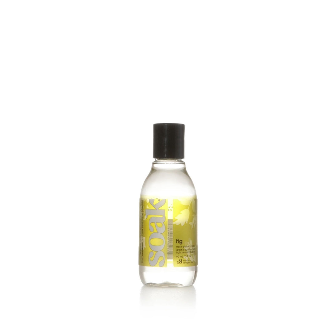 Small bottle of Fig scented Soak wool wash. 