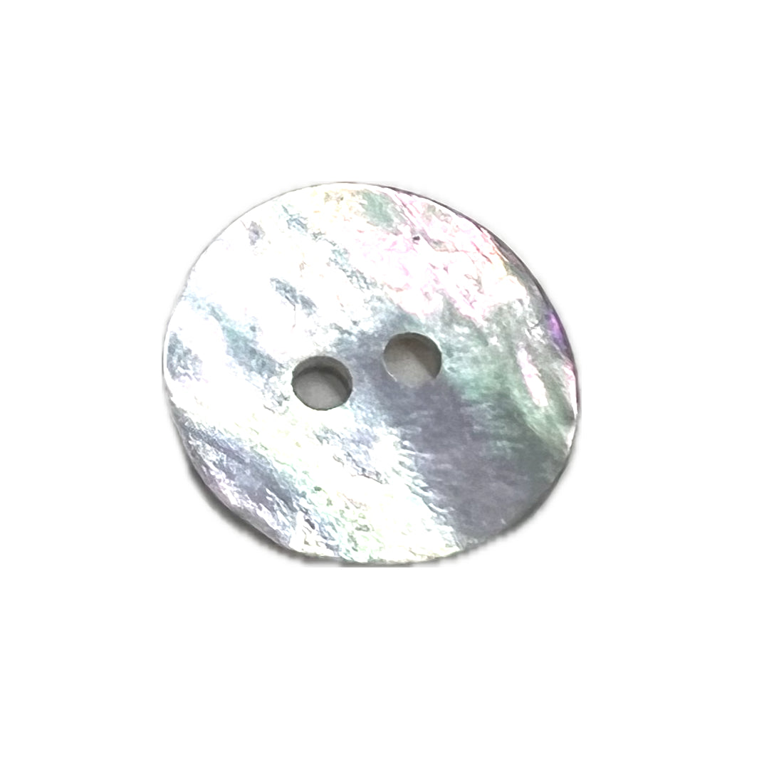 round button with 2 holes.
