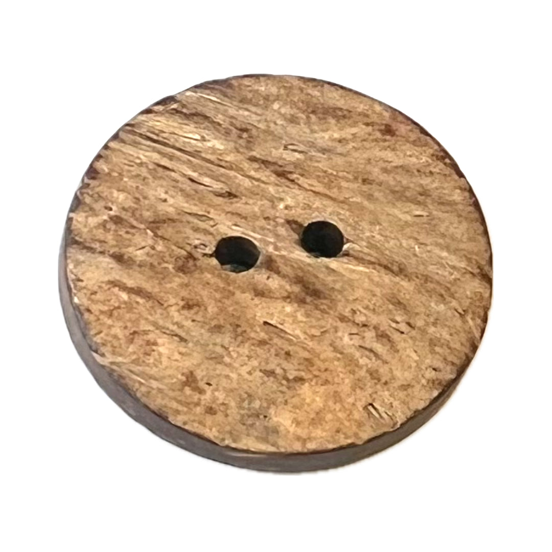 as the name implies, this is a natural wood button.