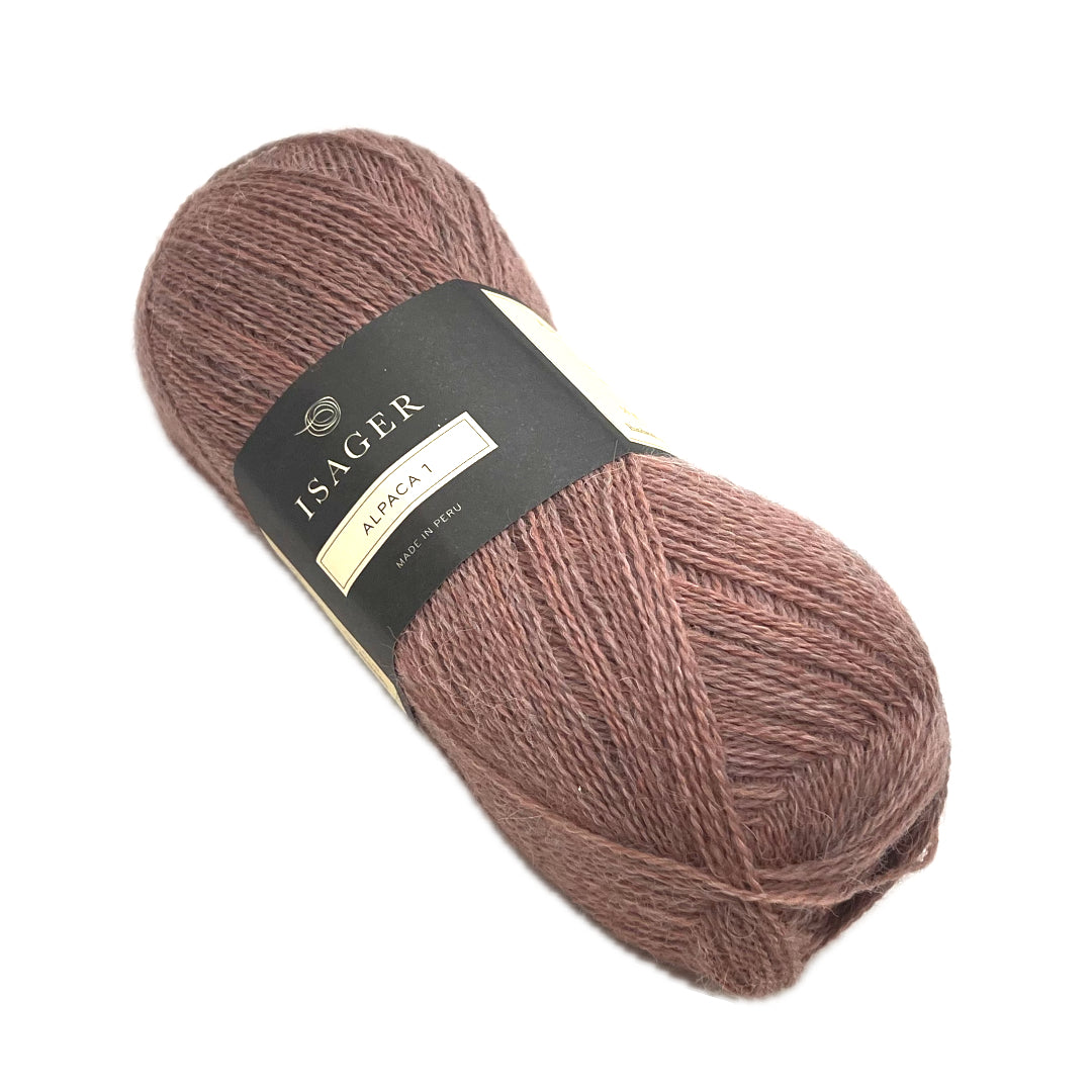 A skein of rosey mauve. 