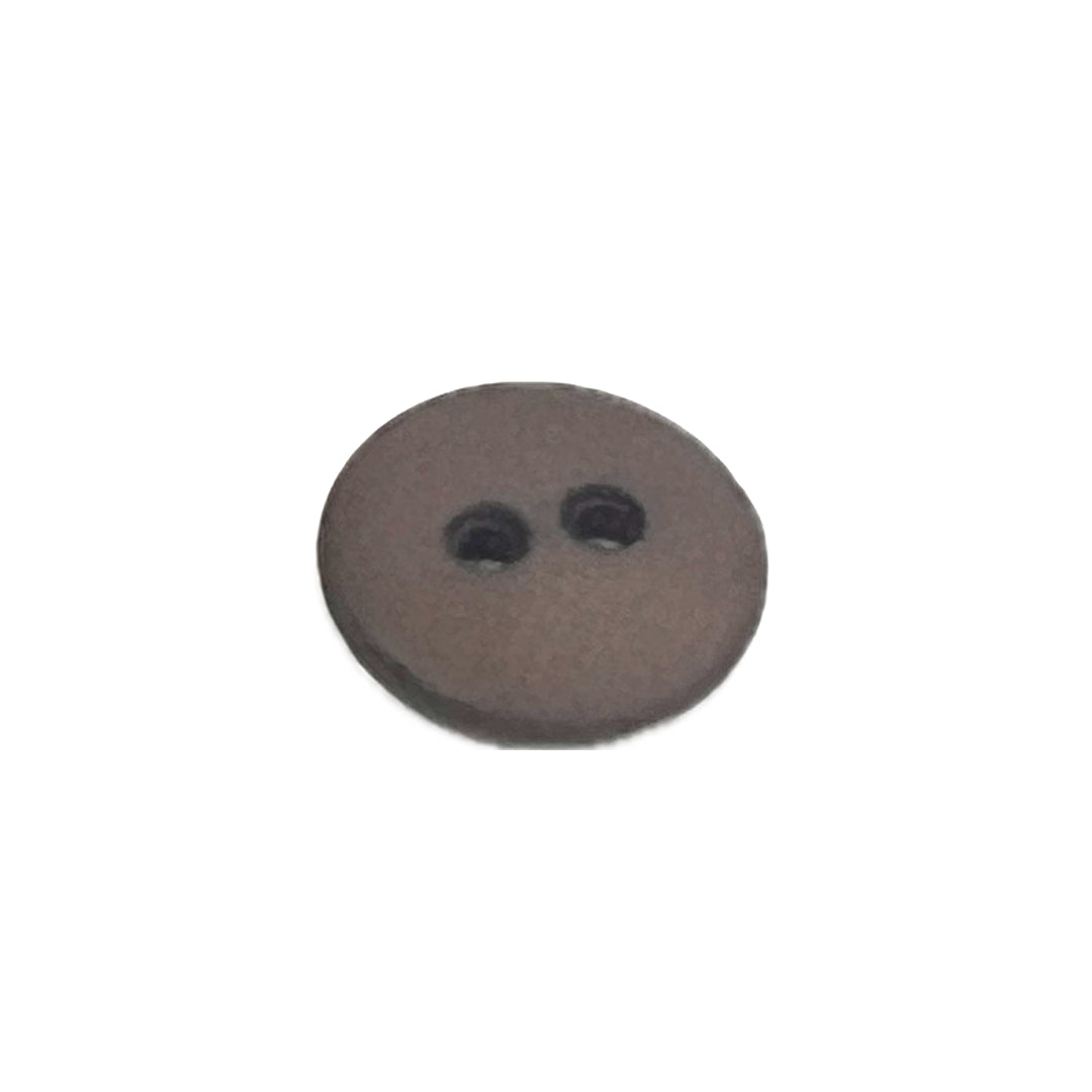2 holed brown button