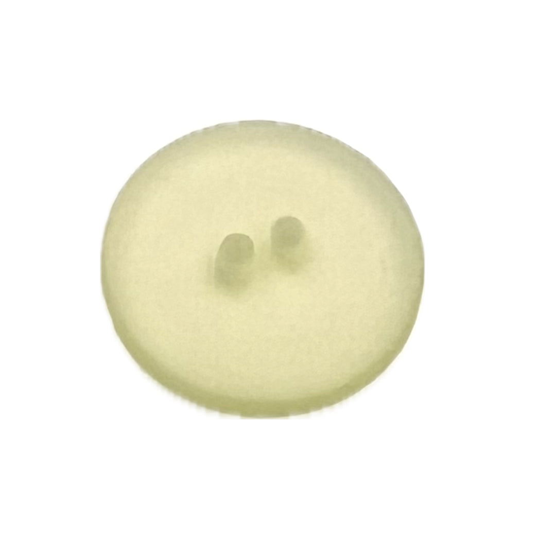 light green polyester button