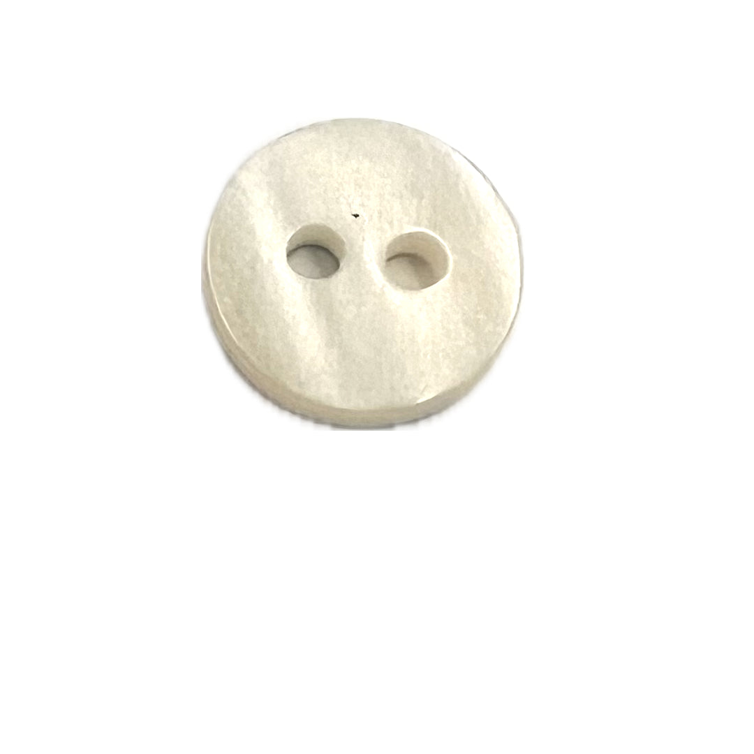 Round button with 2 holes.