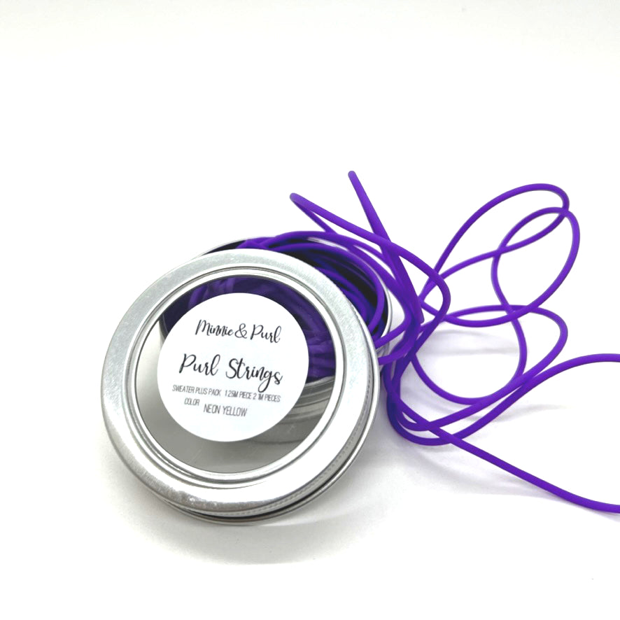 Purl Strings-Electric Purple