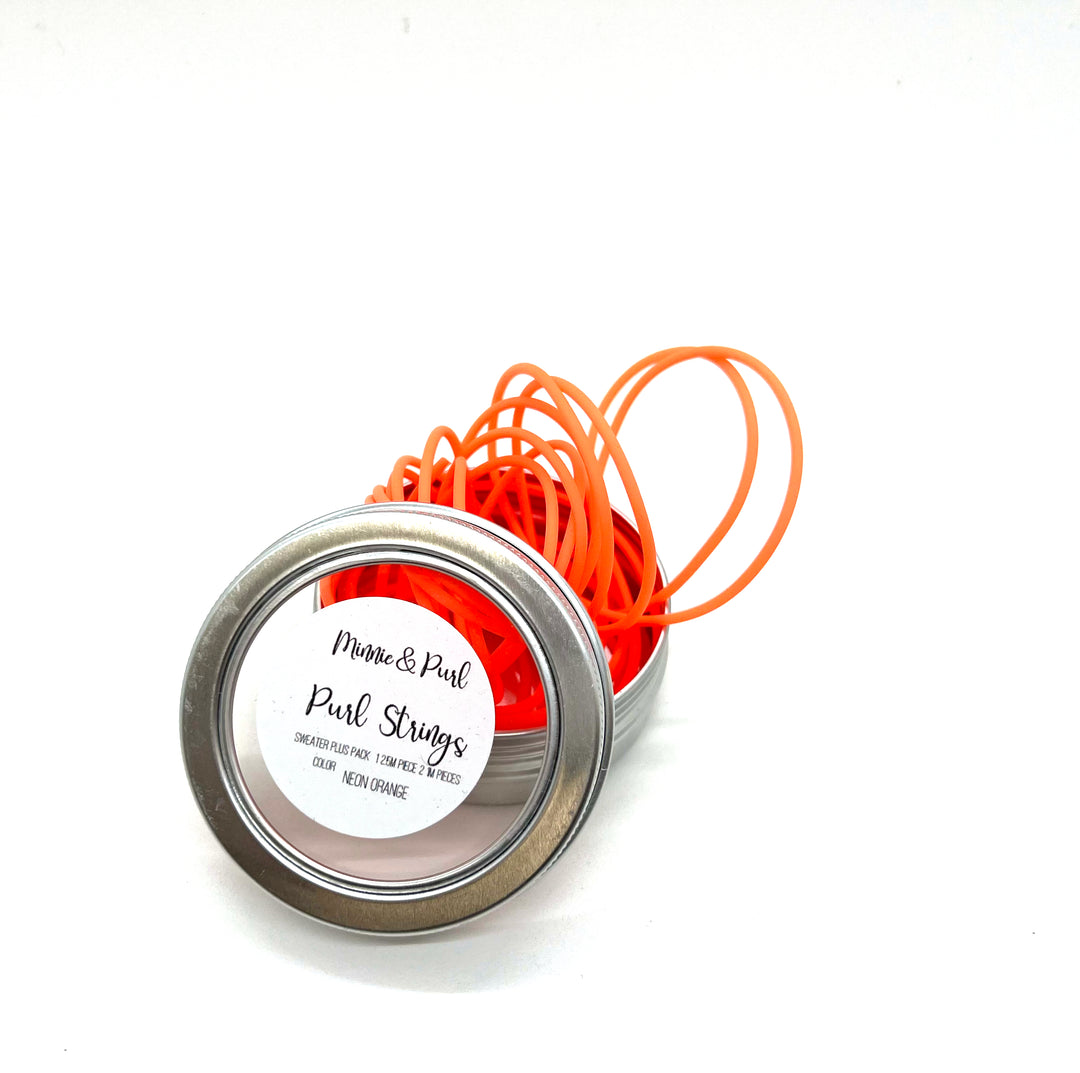 Purl Strings-Neon Orange