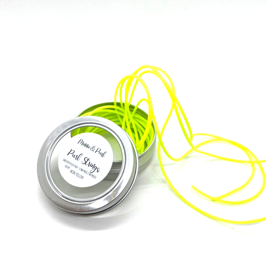 Purl Strings-Neon Yellow
