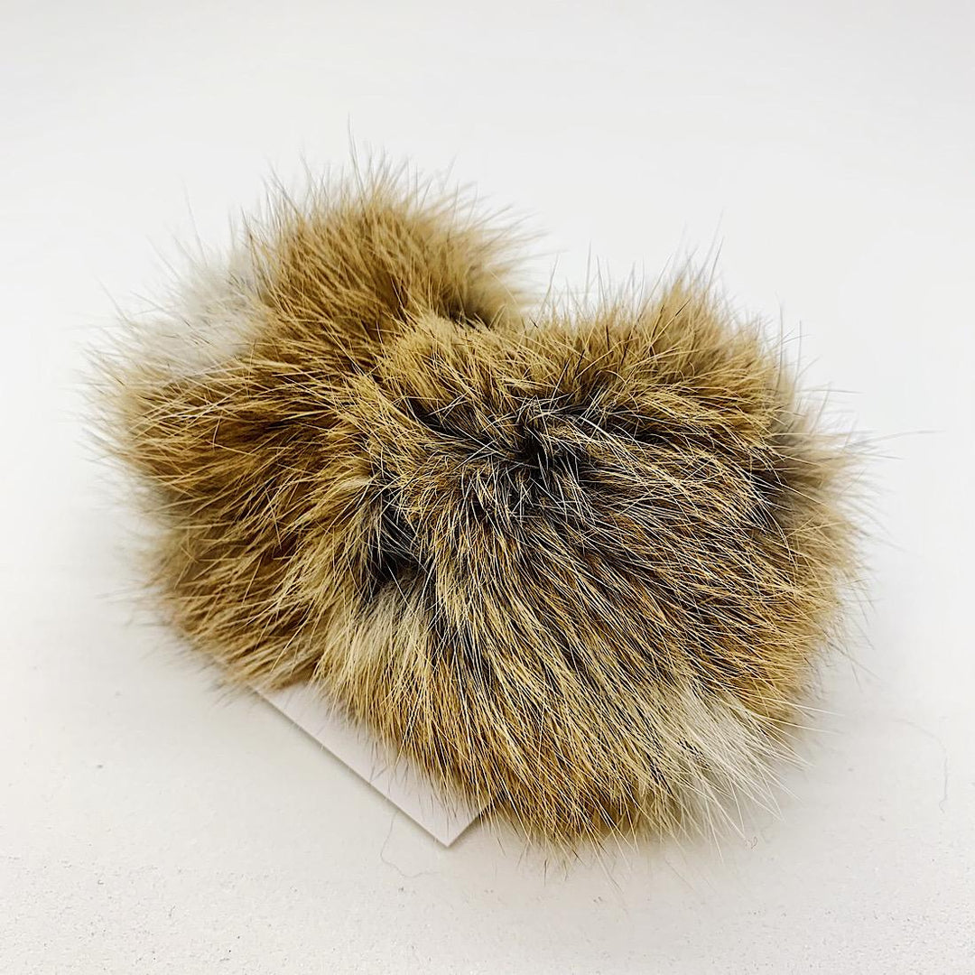 Pompom Fourrure Lapin-brown