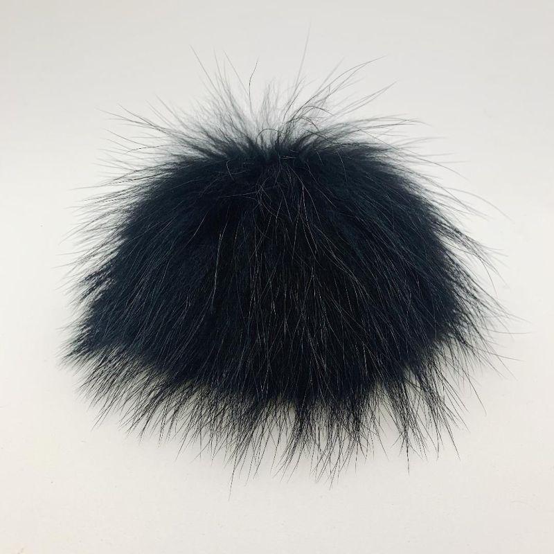 Big Bad Wool 5 Faux Fur Pom Poms at WEBS