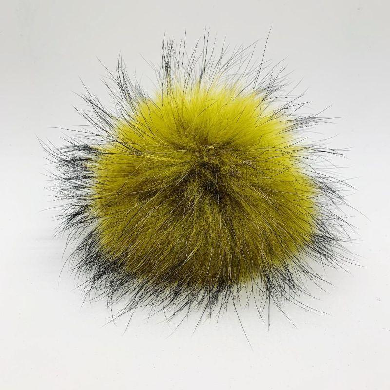 XL Pompom-Mustard