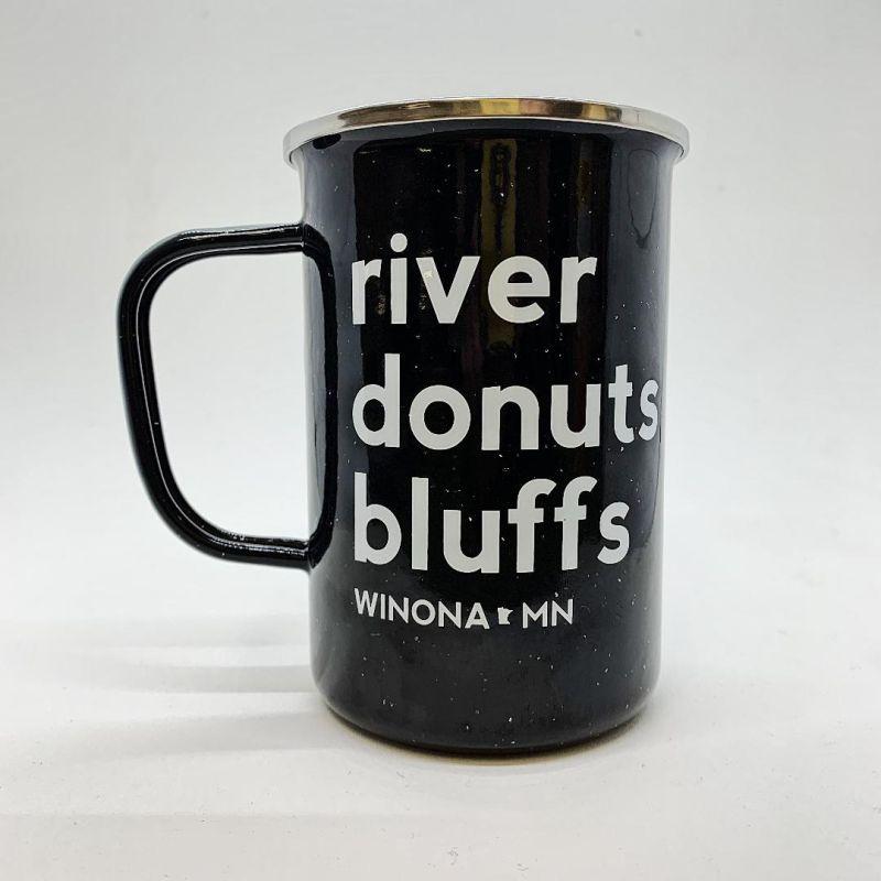 River Donuts Bluffs Mug