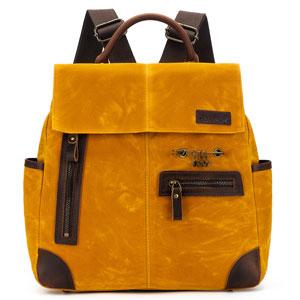 Midi Backpack-Mustard