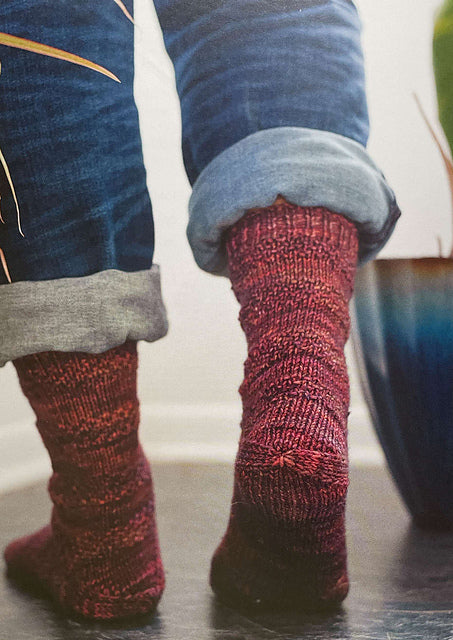 Knit 2 Socks in 1