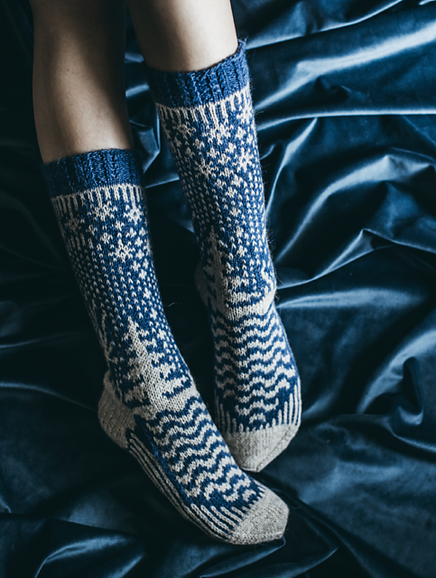 Knitted Sock form Finland